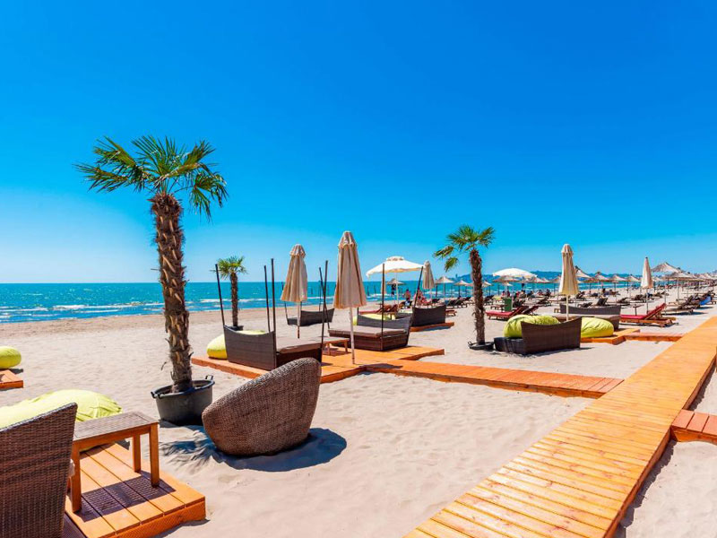 Hotel Sol Tropical Dürres, Playa